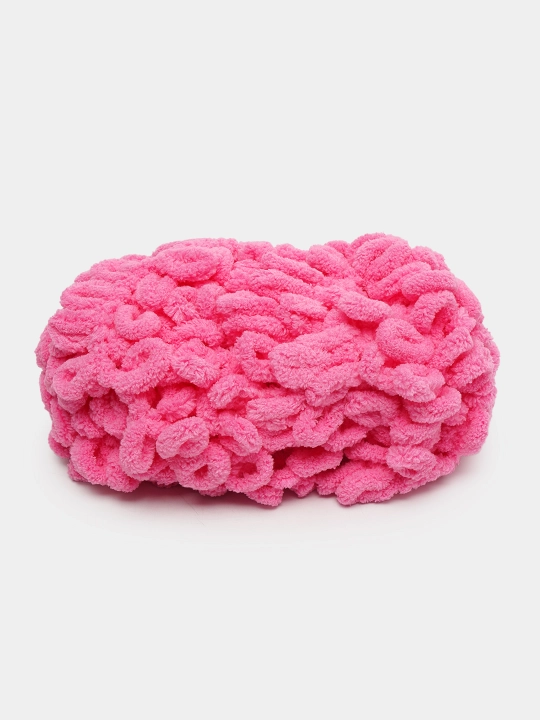 Toquv ipi alize puffy - 100 g, 9 m, 100% polyester qadoqda 1 dona