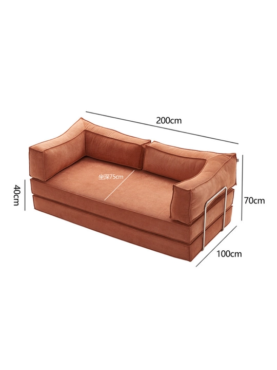 Karkazsiz transformatsiyalanuvchi divan yotoq, spalniy mebel Orient Sofa