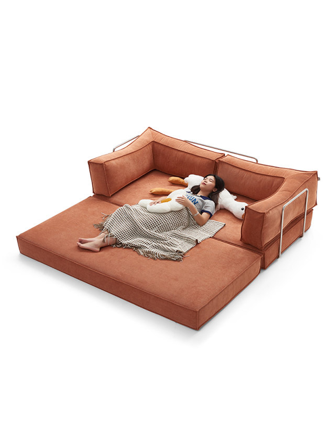 Karkazsiz transformatsiyalanuvchi divan yotoq, spalniy mebel Orient Sofa