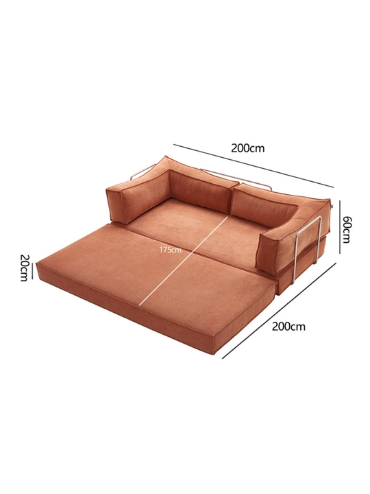 Karkazsiz transformatsiyalanuvchi divan yotoq, spalniy mebel Orient Sofa