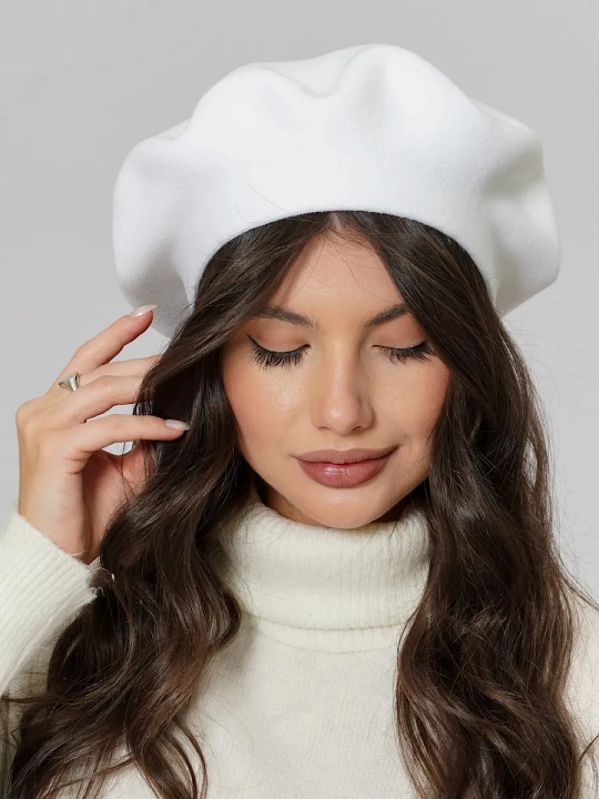 Ayollar bosh kiyim – beret shapka, shapkalar qizlar uchun, qishki shapka va shlyapa