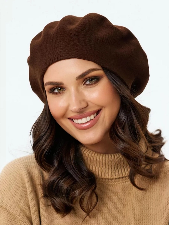 Ayollar bosh kiyim – beret shapka, shapkalar qizlar uchun, qishki shapka va shlyapa