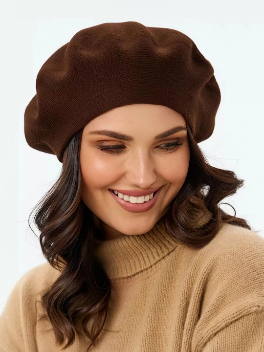 Ayollar bosh kiyim – beret shapka, shapkalar qizlar uchun, qishki shapka va shlyapa