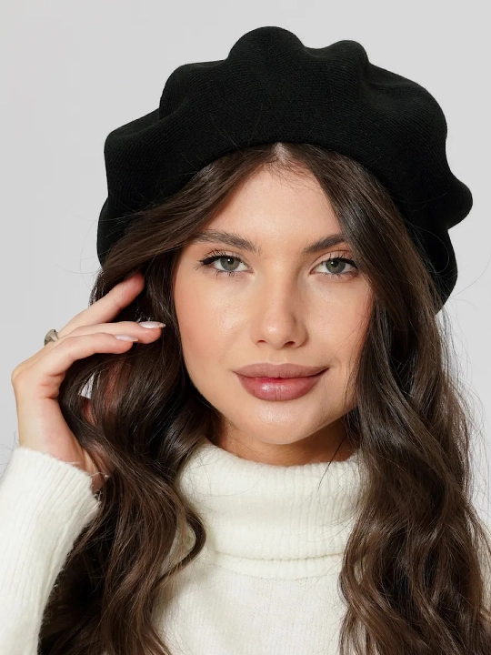 Ayollar bosh kiyim – beret shapka, shapkalar qizlar uchun, qishki shapka va shlyapa