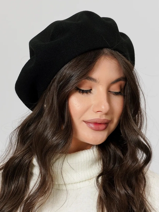Ayollar bosh kiyim – beret shapka, shapkalar qizlar uchun, qishki shapka va shlyapa