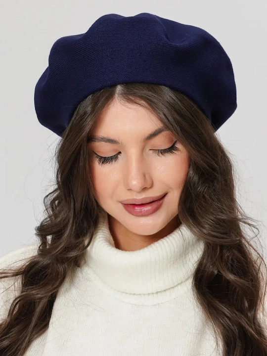 Ayollar bosh kiyim – beret shapka, shapkalar qizlar uchun, qishki shapka va shlyapa