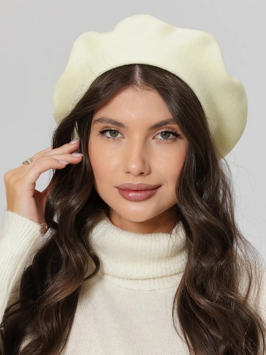 Ayollar bosh kiyim – beret shapka, shapkalar qizlar uchun, qishki shapka va shlyapa