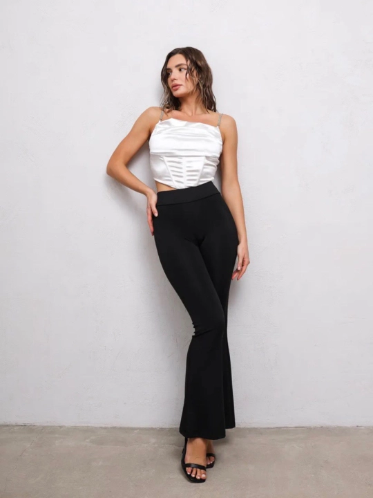 Yorqin shimlar klassik leggings ofis
