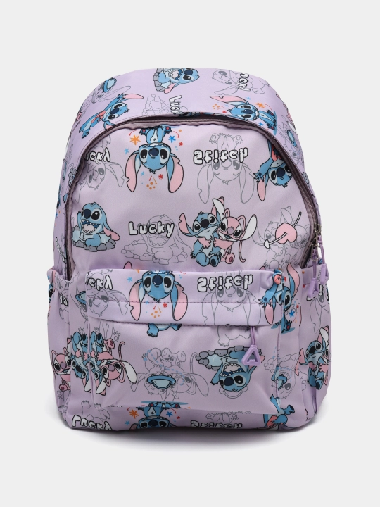Сумка, рюкзак "STITCH" и "BEAR" с милым дизайном, многофункциональная, школьный - 