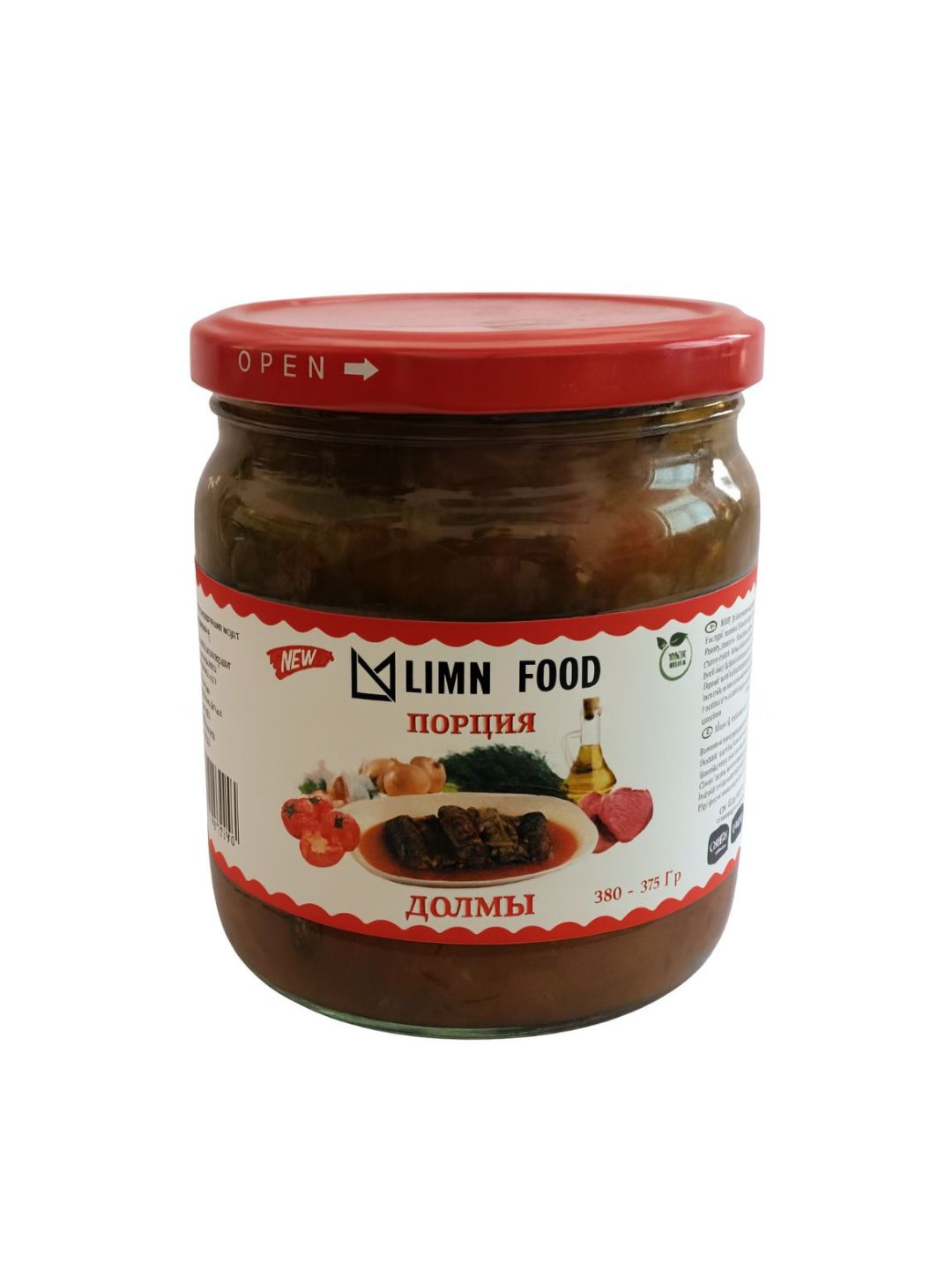 LIMN FOOD konservalari "Do'lmaning porsiyasi", 380 gr