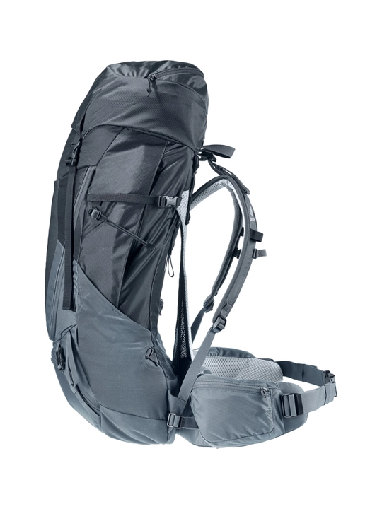 Туристический рюкзак Deuter Futura Air Trek 45+10 SL, чёрный, для походов