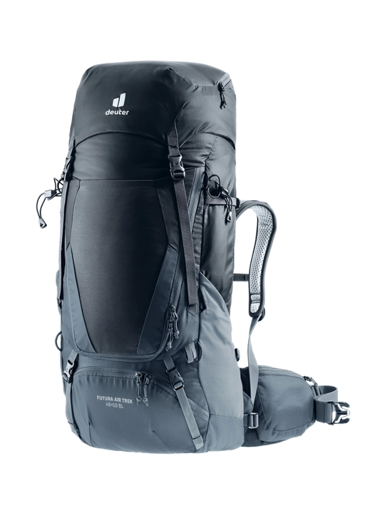 Туристический рюкзак Deuter Futura Air Trek 45+10 SL, чёрный, для походов