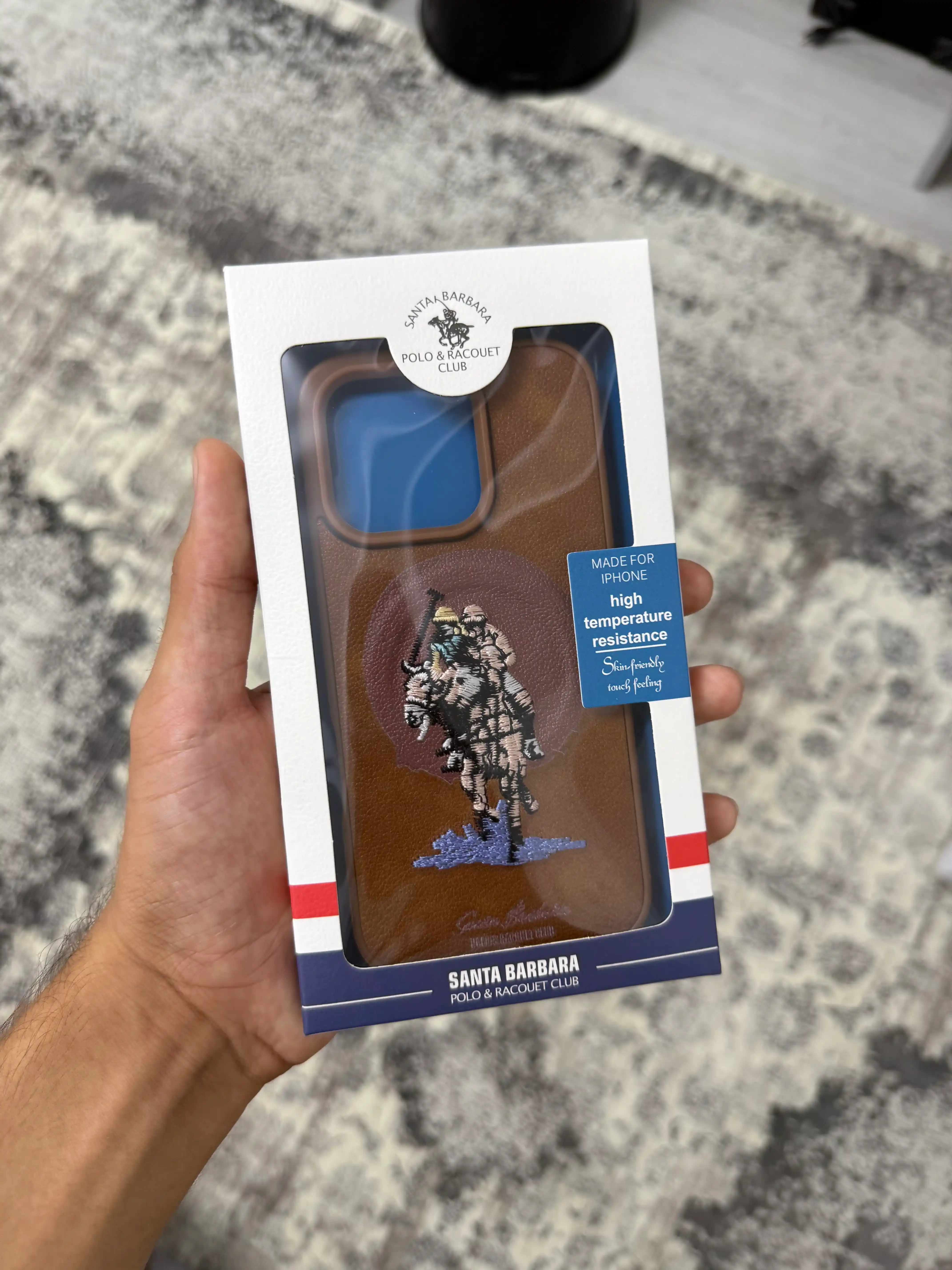 Чехол Santa Barbara Polo & Racquet, для iPhone 11/12/13/14/15/16/16e/Plus/Pro/Pro Max