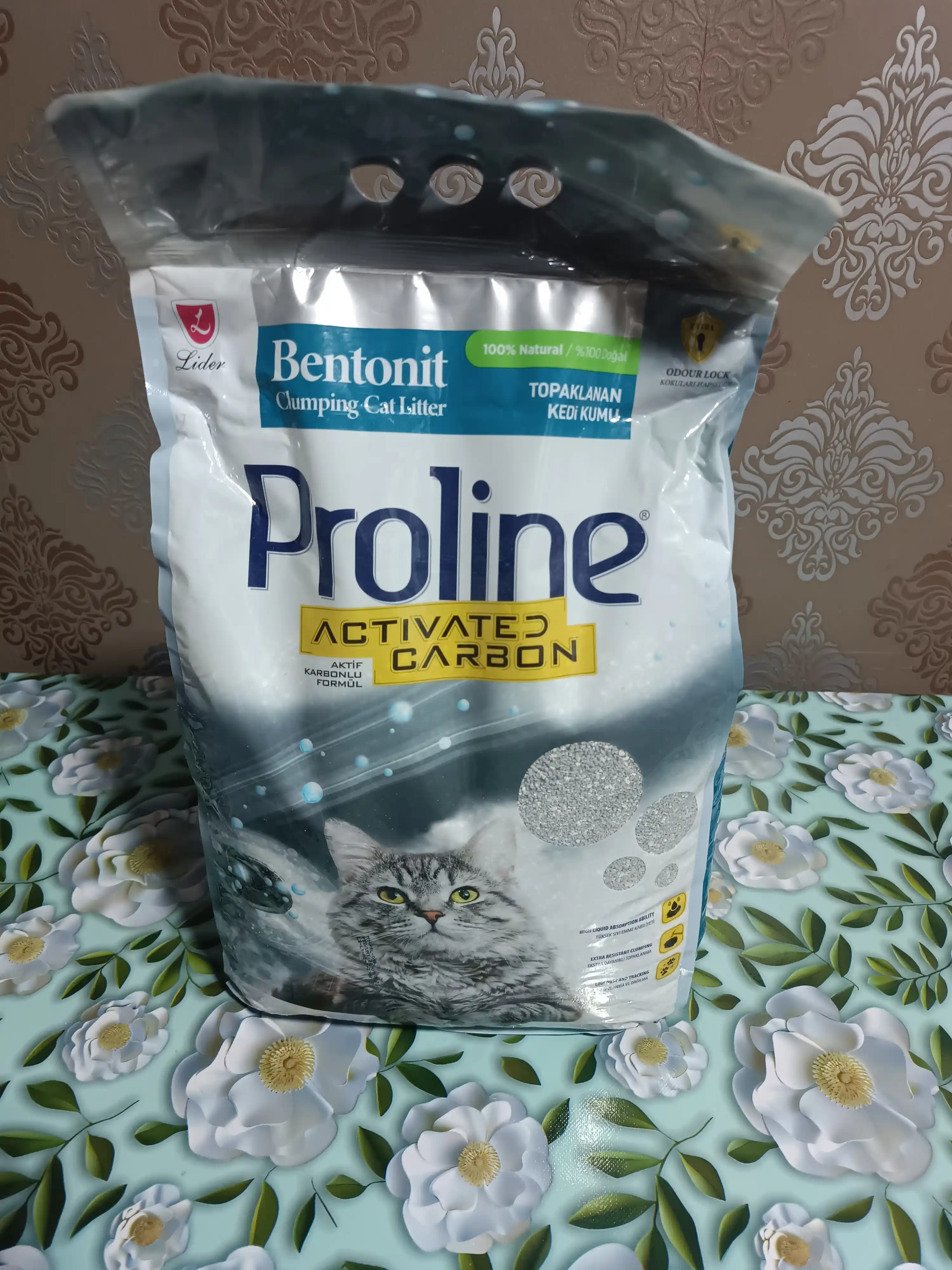 Proline Activated Carbon, наполнитель для кошачьего туалета угольный, 8.5 кг