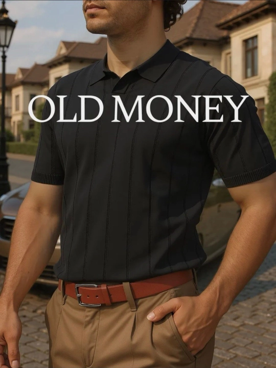 Футболка поло с коротким рукавом, old money