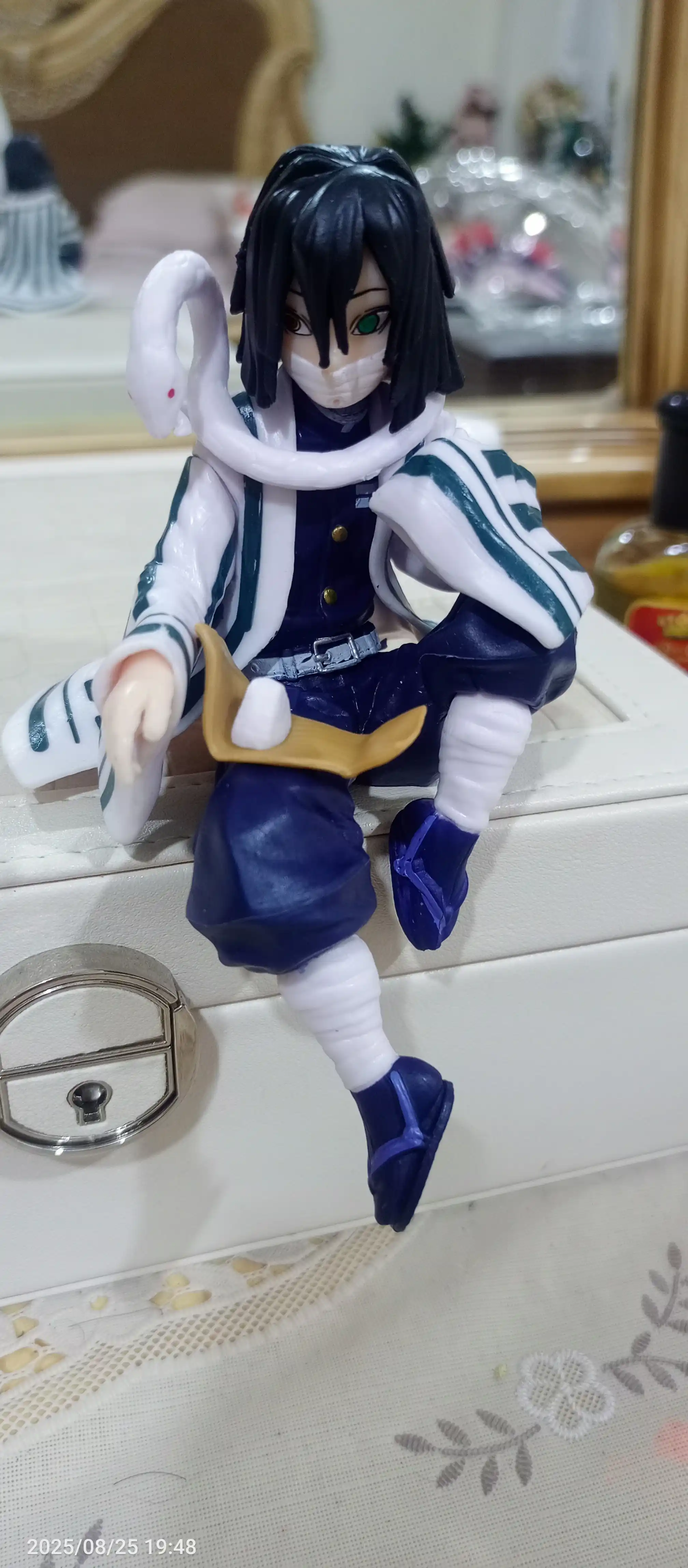 Demon Slayer anime figurkasi, kolleksion haykalcha, Iblisni Chopuvchi qilich