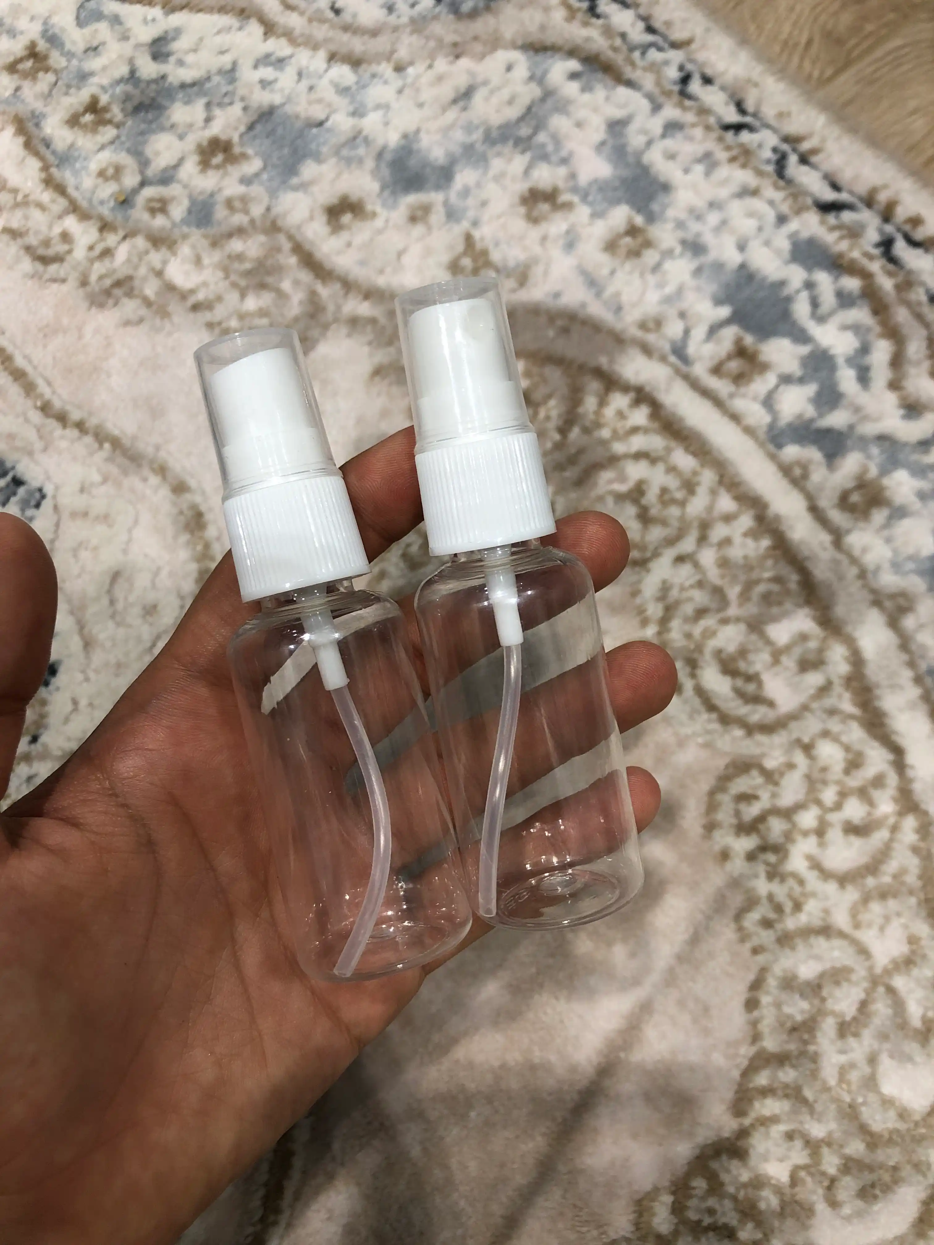 Spreyli kosmetik butilka, 10, 20, 30, 50, 60, 80, 100, 120, 150, 200, 250 ml