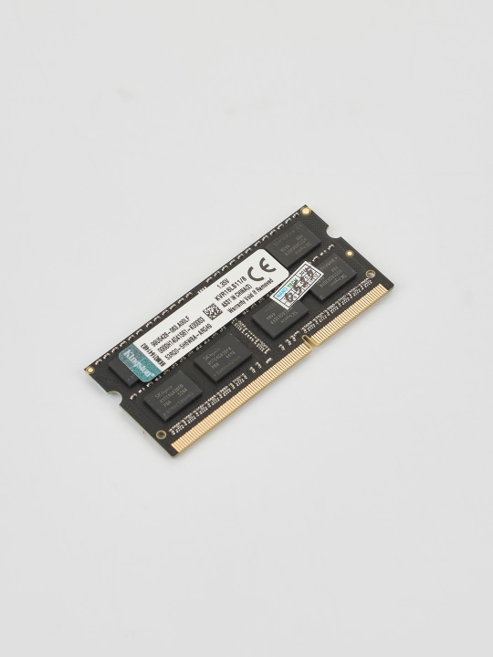 Operativ xotira SoDIMM Kingston DDR3, 4 GB, 8 GB, 1600 MHz, OEM noutbuk uchun