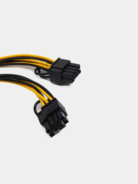 Переходник 6 pin на 2х 8 pin кабель питания для видеокарты