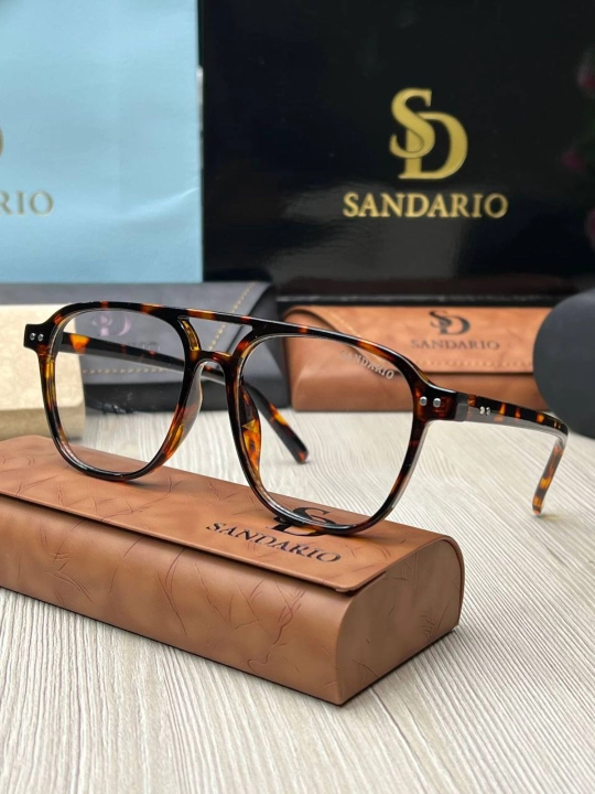 Sandario kvadrat xameleon ko‘zoynak – kompyuter va telefon nurlaridan himoya