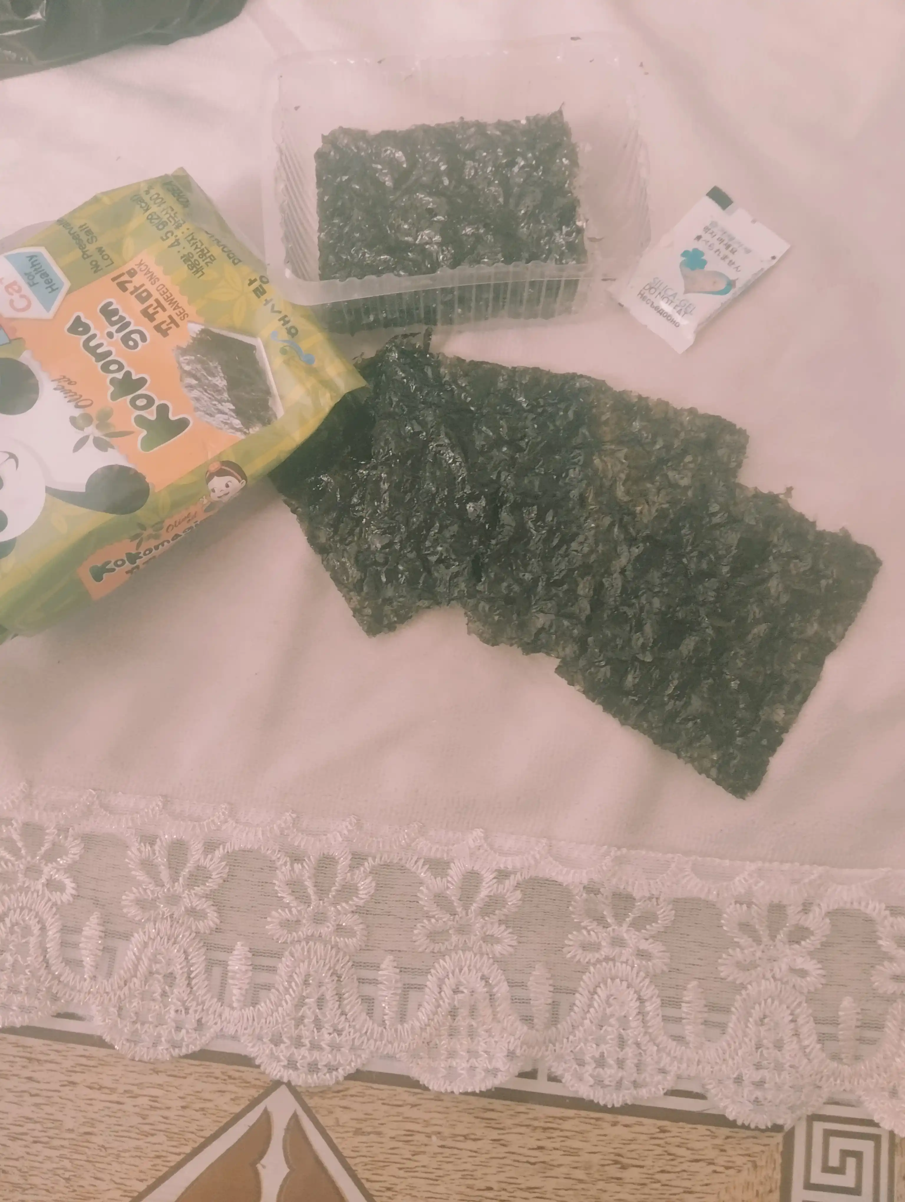 Tajribali qovurilgan dengiz o'tlari  Kokoma Gim Laver, 4.5 g