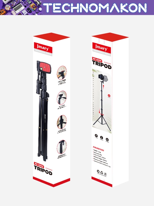 Pol uchun universal shtativ tripod Jmary KP-2206, telefon va kamera uchun, universal