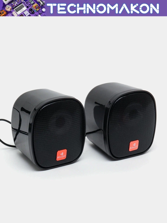Kompyuter uchun kolonkalar Kisonli X11, RGB, stereo