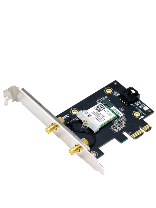 PCI‑E Wi‑Fi 6E & Bluetooth адаптер ASUS PCE‑AXE5400