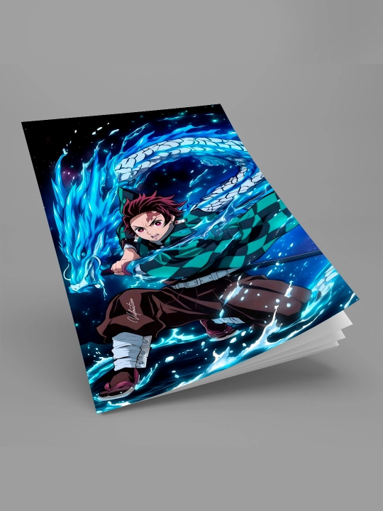 Anime rasmli yon daftar - 