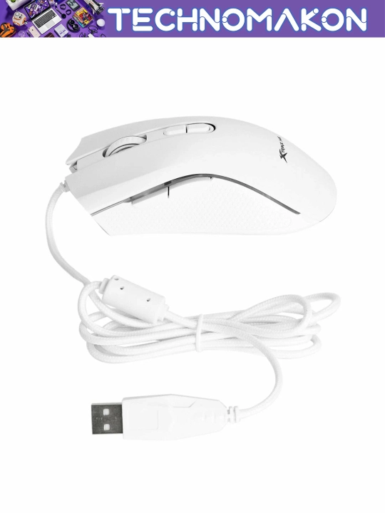 Компьютерная игровая мышь проводная Xrike GM-314 с RGB подсветкой, 7 кнопок, 7200 DPI, USB