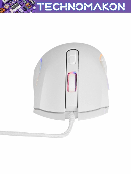 Компьютерная игровая мышь проводная Xrike GM-314 с RGB подсветкой, 7 кнопок, 7200 DPI, USB