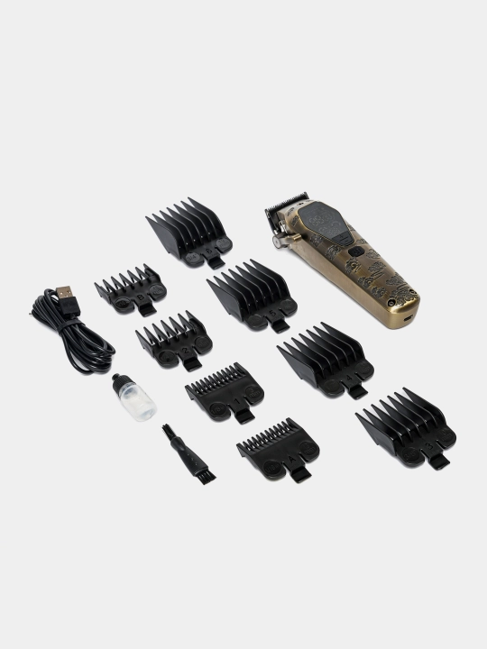 Cronier Professional машинка для стрижки волос и бороды профессиональная с мощным мотором