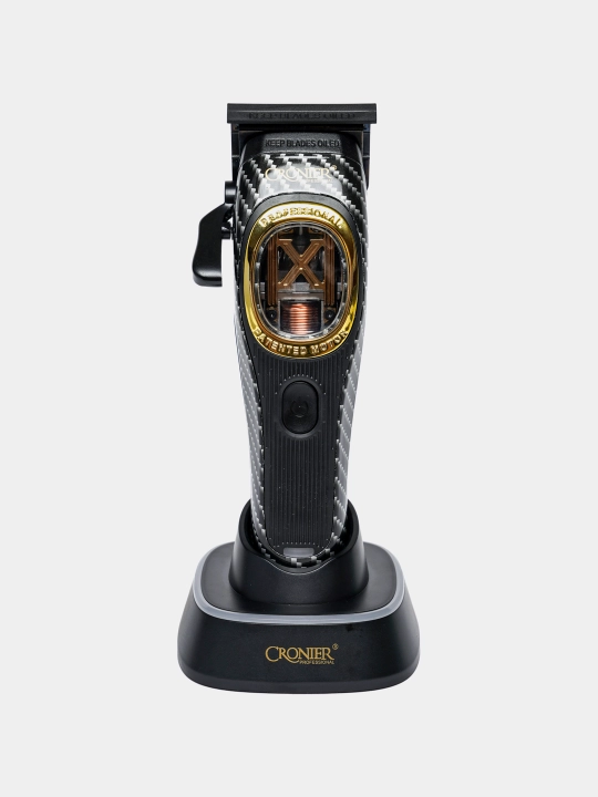Cronier Professional машинка для стрижки волос и бороды профессиональная с мощным мотором