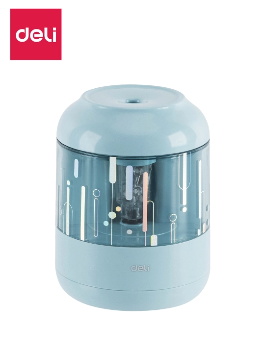 Точилка мех. на батарейках H508-BL (сн) Deli, 508-BL-H - 