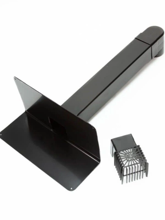 Bargtutgichli va chiqish quvuriga ega parapet voronkasi VC-PP 100x100x650 - 