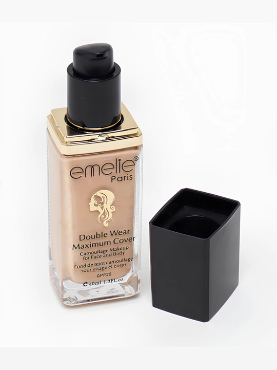Тональный крем для лица Emelie SPF 25, увлажняющий, матовый тон, 40 мл, 1,3, E-103