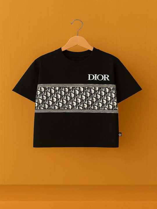 Dior ikki qismli to'plam, bolalar kiyimi futbolka va ishton