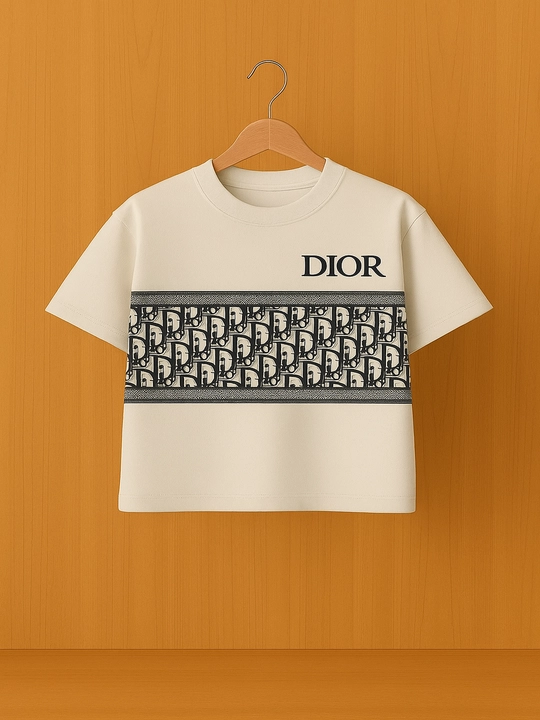 Dior ikki qismli to'plam, bolalar kiyimi futbolka va ishton