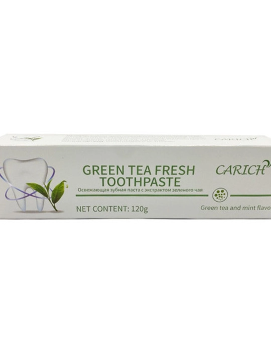 CARICH Yashil choyli tetiklantiruvchi tish pastasi, 120g - 