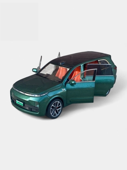Железная машина L9 LI9 Lixiang 9, в масштабе 1:24 — KIDZTOY-ZT1LII-ЗЕЛЕН