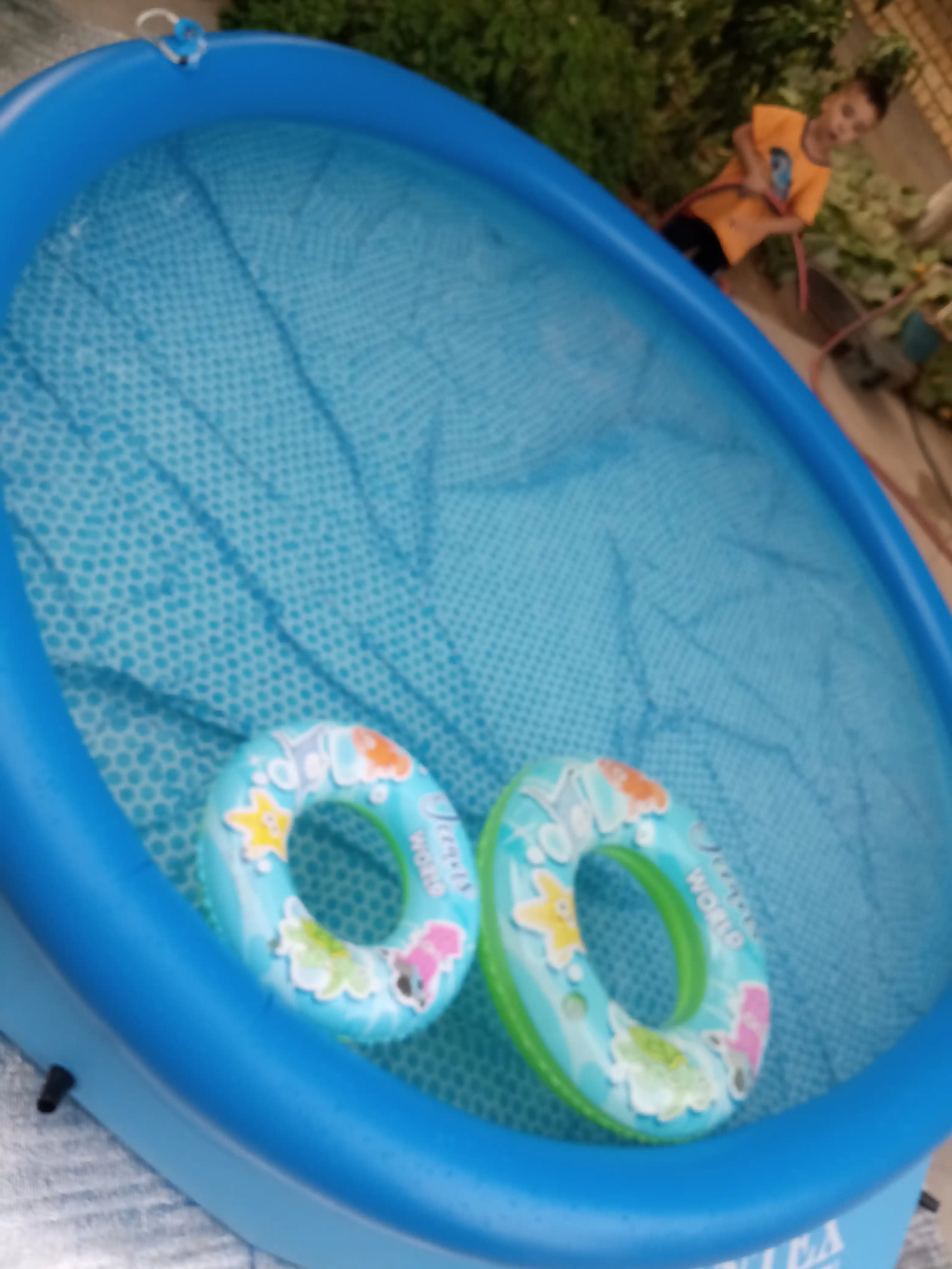 Надувной бассейн INTEX Easy Set, семейный бассейн, 886–3853 л, для двора, с подарком