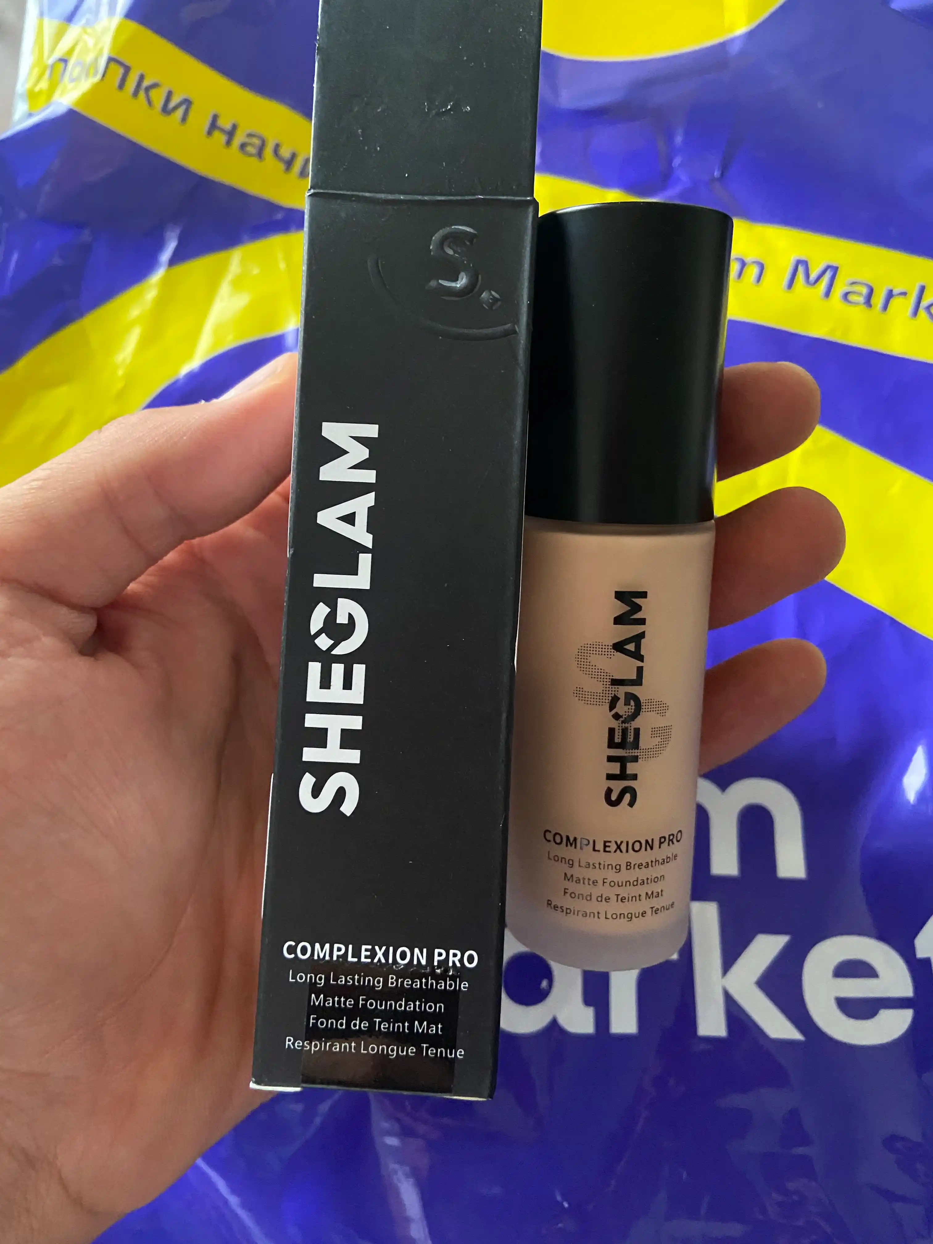 Sheglam тональный крем  для лица, база, натуральный матовый тон, увлажнение, 30 мл