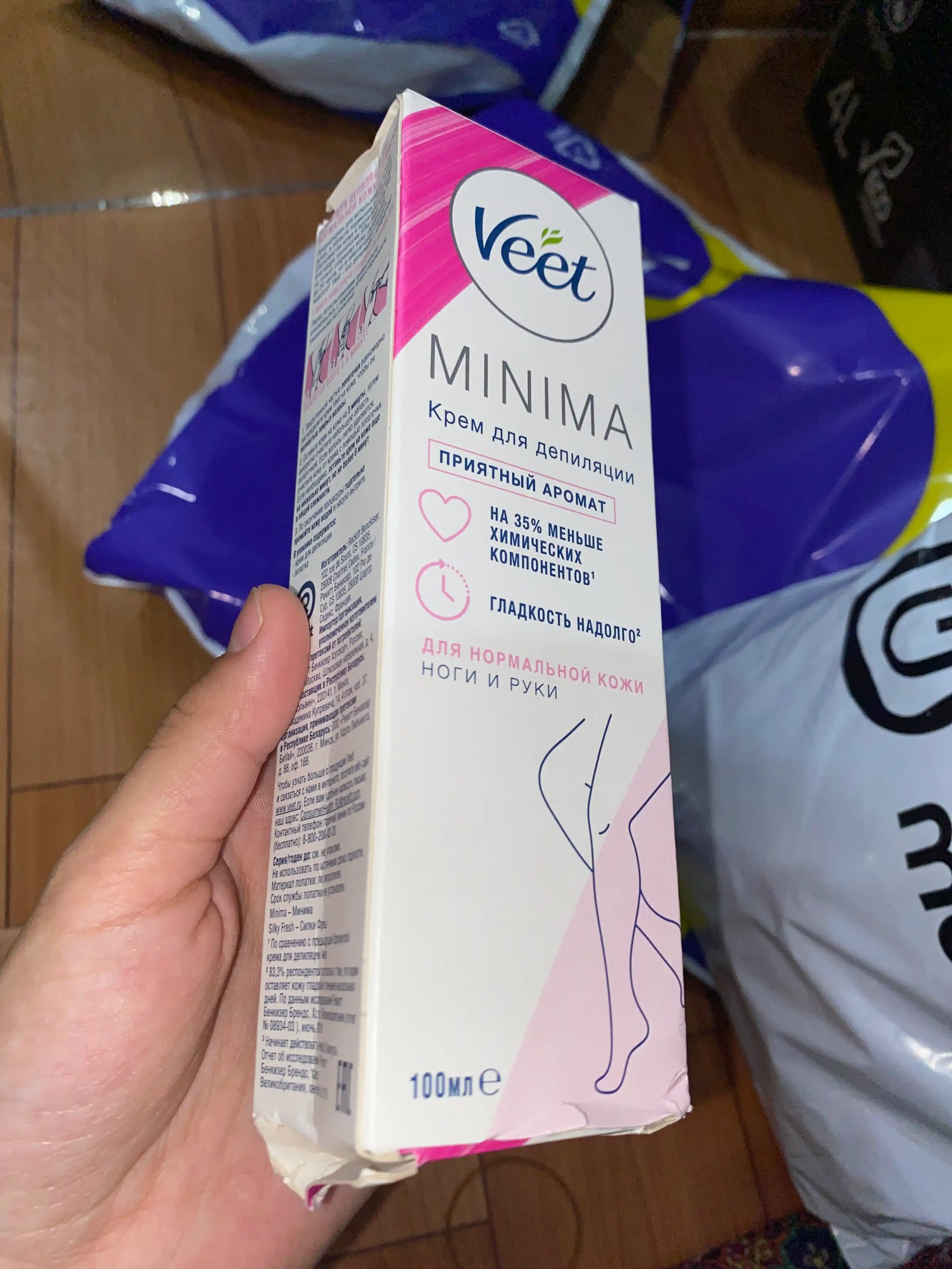 Крем для депиляции Veet, 100 мл