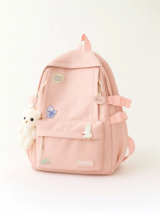 "STITCH" va "BEAR" chiroyli dizaynli, ko‘p funksiyali, maktab sumkasi va ryukzagi