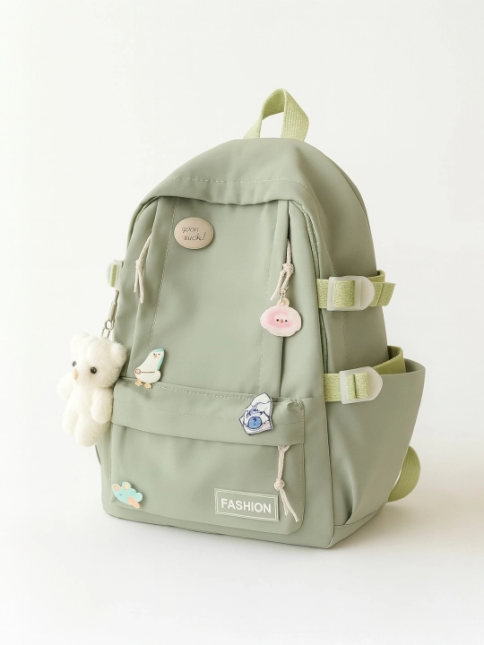 "STITCH" va "BEAR" chiroyli dizaynli, ko‘p funksiyali, maktab sumkasi va ryukzagi