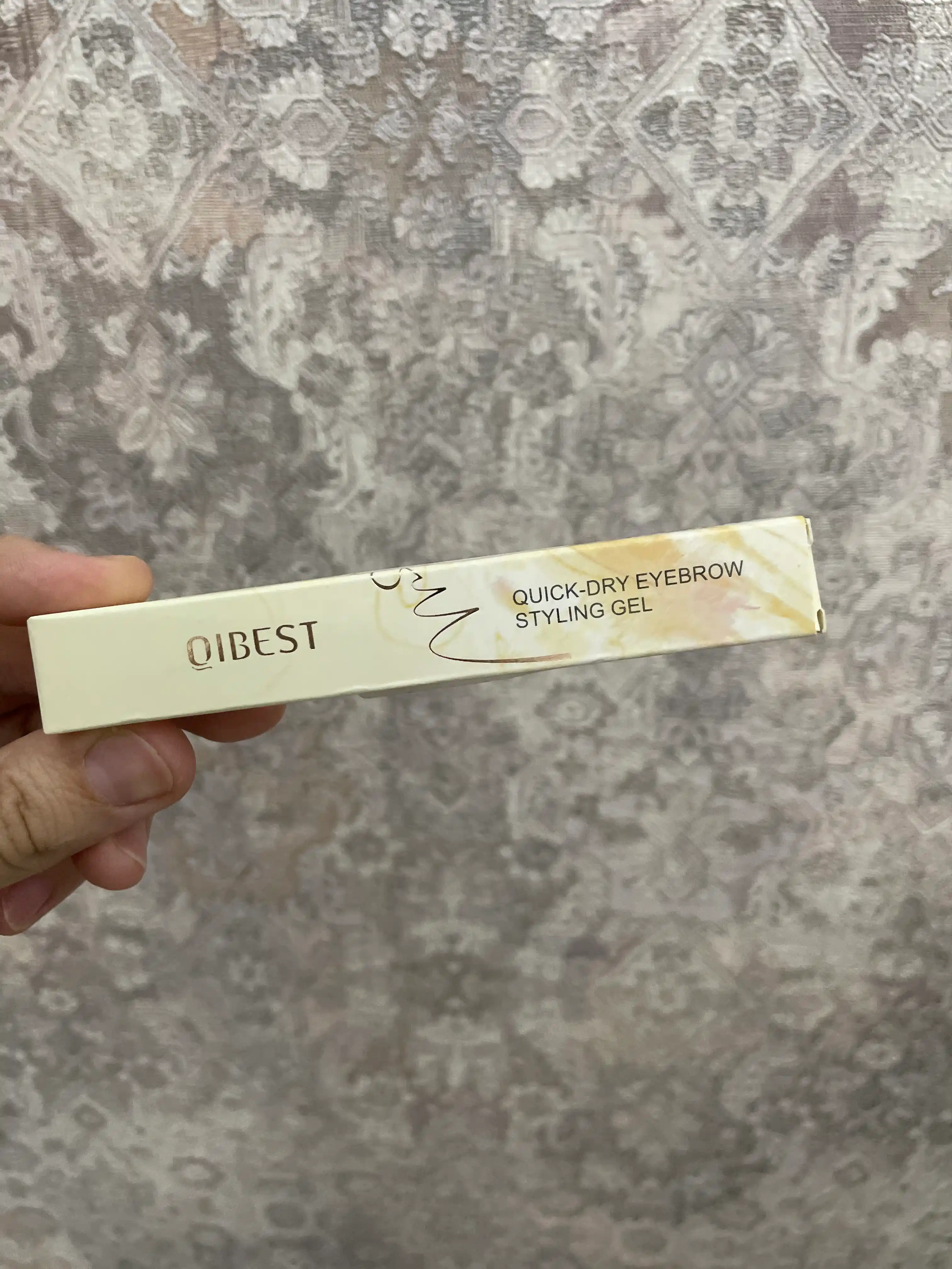 Гель для бровей, фиксатор, прозрачный, для укладки QiBest