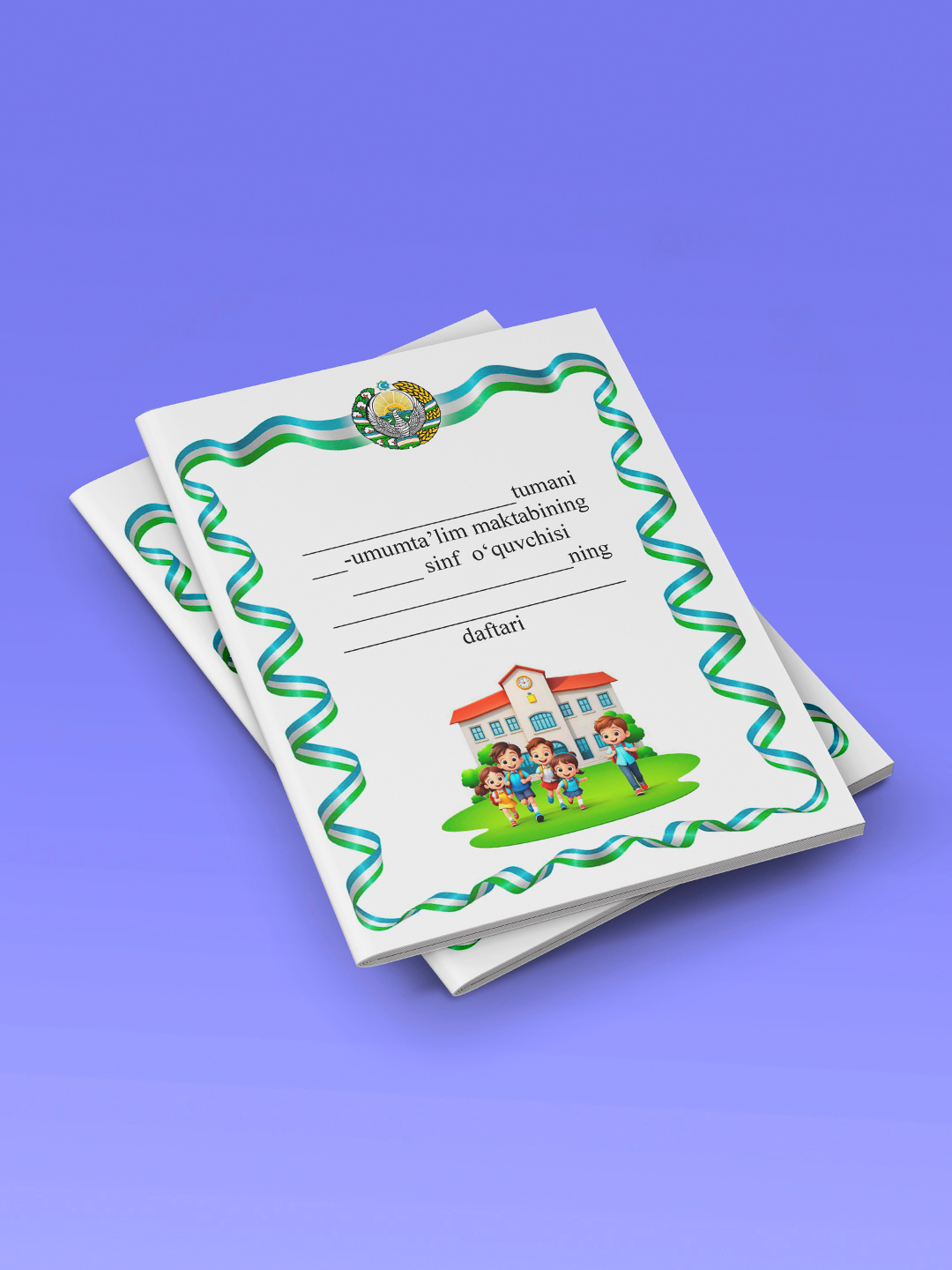 Daftar uchun muqova 10, 15 dona. daftar muqovasi, daftar yuzi daftarga ...