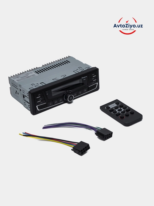 Автомобильная магнитола Pioneer Bluetooth, USB, AUX, FM-радио, с пультом 1DIN/2DIN