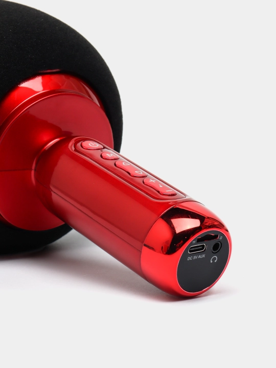 Karaoke mikrofoni, simsiz, Bluetooth ulanish, karnay mikrofoni