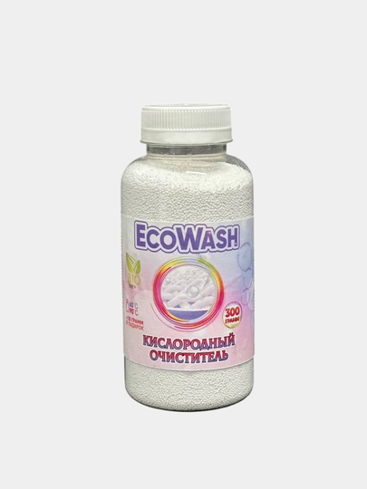 EcoWash universal kislorodli tozalagich, oqartiruvchi va dog 'olib tashlash, 300 g